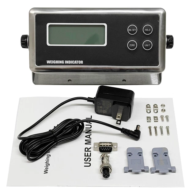 thumbnail image 2 of 5000lb (2.5T) Digital Load Cell Scale Kit - Livestock, Tank, Floor, Or Truck Use 2 of 6