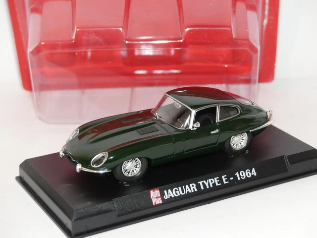 JAGUAR TYPE E 1964 Vert AUTO PLUS 1:43