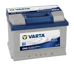 Batterie voiture Blue Dynamic Varta D59 12V 60AH 540A 560409054 242X175X175mm
