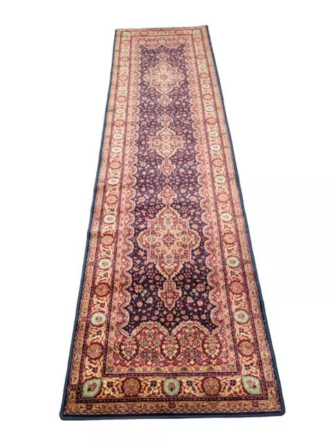 Prachtvoller Gewebter Orientteppich Isfahan 337x90cm - carpet rug