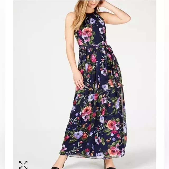 NWT Jessica Howard Floral Maxi Dress size 14