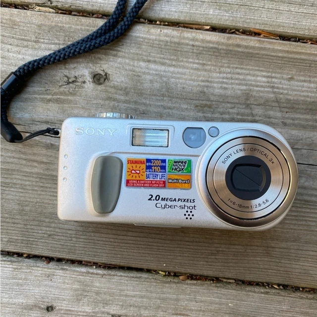 VINTAGE 2002 SONY Cybershot DSC-p2 2 MPX Camera UNTESTED $90.25 ...