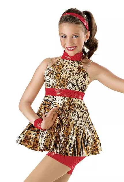 NEW Weissman Dance Costume Skate Dress Jazz Tap Twirl 6070 Child Adult