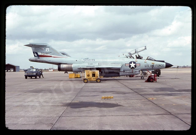 USAF McDonnell F-101F 57-0287 Mar 78 Kodachrome Slide/Dia
