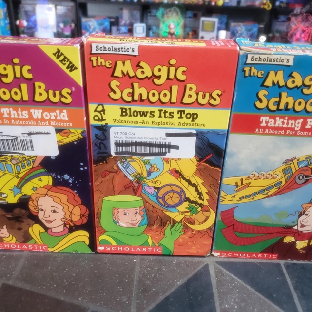 LOT DE 4 cassettes VHS Magic School Bus : Out of this World, Blows Its ...