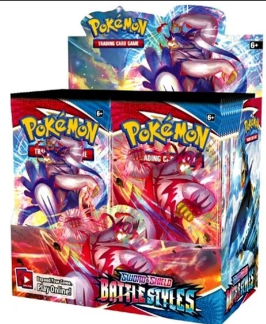 Pokemon TCG: Sword & Shield Battle Styles Booster Display Box Englisch