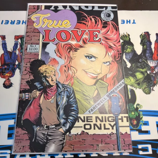 TRUE LOVE #1, Dave Stevens, Eclipse, 1986, more DS in store