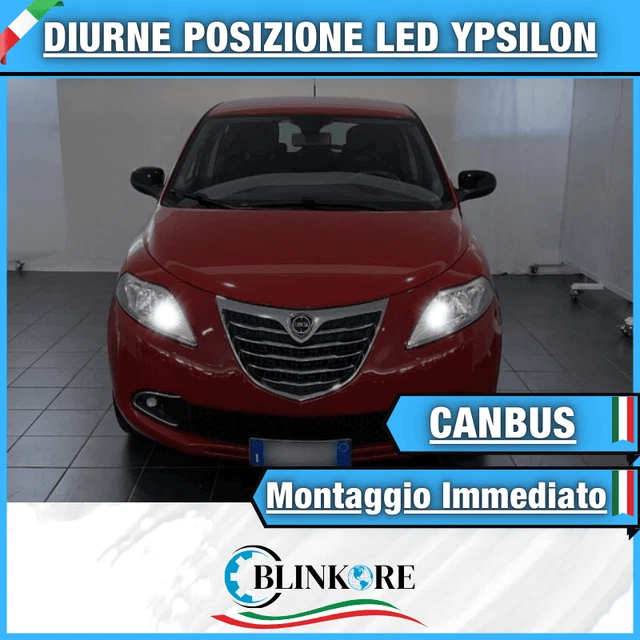 COPPIA LUCI DIURNE Drl Led T20 Canbus Mazda 3 Bp 6000K Bianco 100% No Error EUR 39,90 - IT - Foto 4