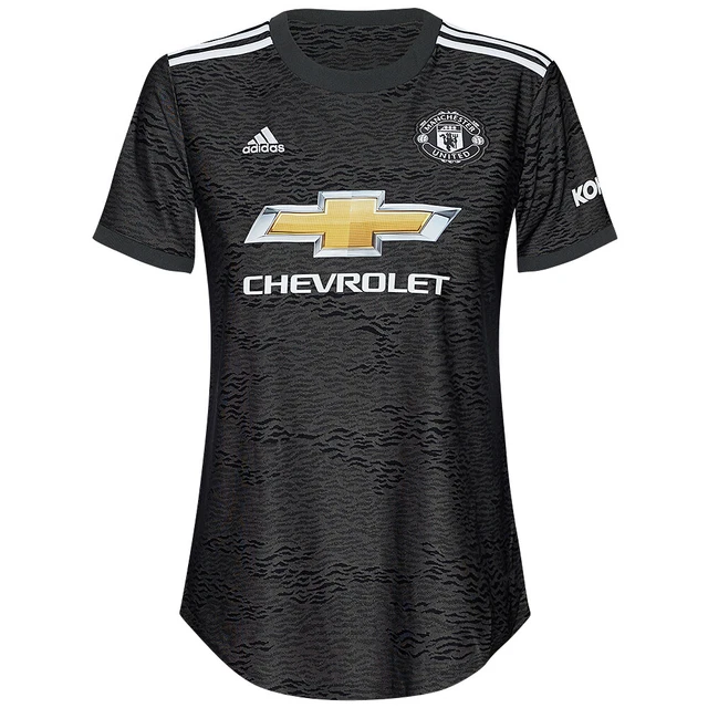 Manchester United FC adidas Damen Fußball Fan Auswärts Trikot EE2398 schwarz neu
