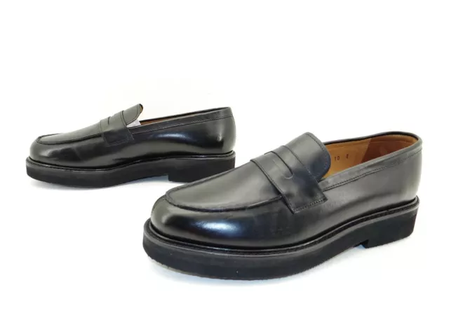 Grenson PETER Herren Schuhe Slipper Mokassins Loafer Extraleicht Schwarz Gr.44