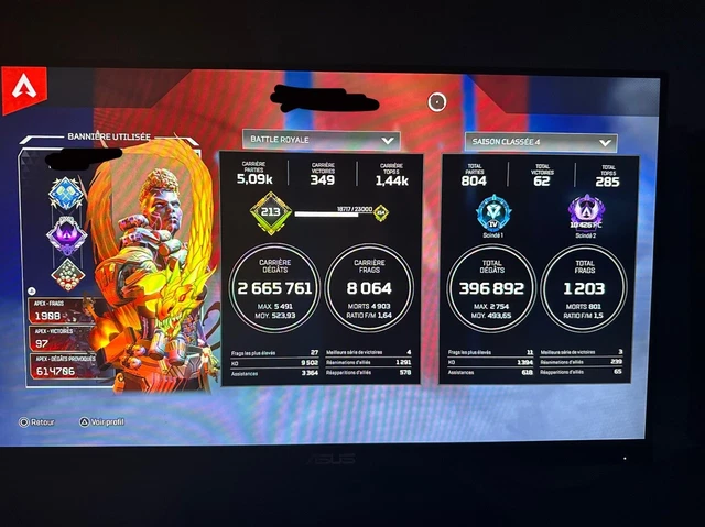 Boost Apex Legends - Badges & Ranked - PC / PS4-PS5 / XBOX - Version FR/EU