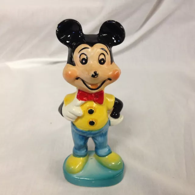 Vintage Wales Co 1960 Walt Disney Mickey Mouse Ceramic Figurine