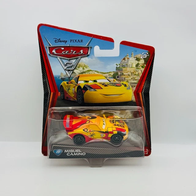 DISNEY PIXAR CARS - MIGUEL CAMINO Cars 2 2011 - 1:55 Diecast £13.58 ...
