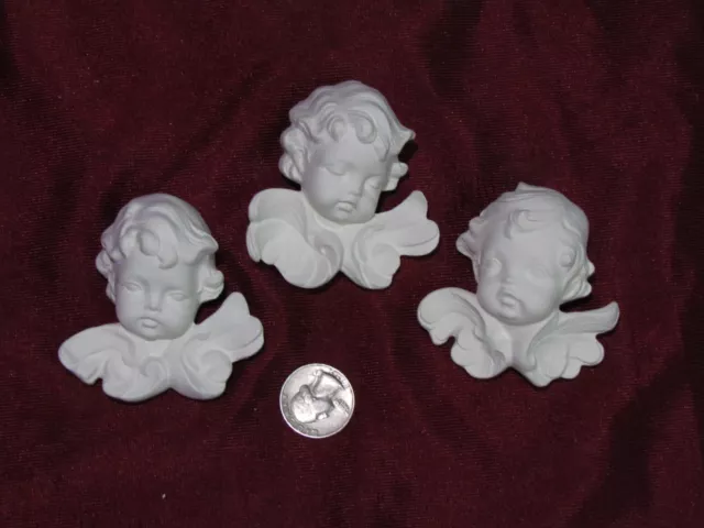 C-0501 Lot of (6) Christmas Mouse Ornaments 3.5T Ceramic Bisque Ready to  Paint