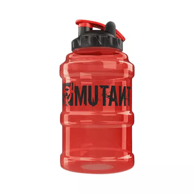 Mutant Sportswear Mega Mug (2600ml) Red Body / Black Print - Bouteilles