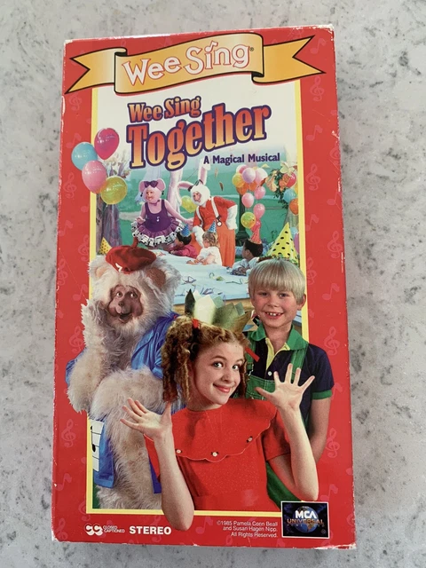 WEE SING TOGETHER - A Magical Musical VHS 1985 TESTED & Works $12.99