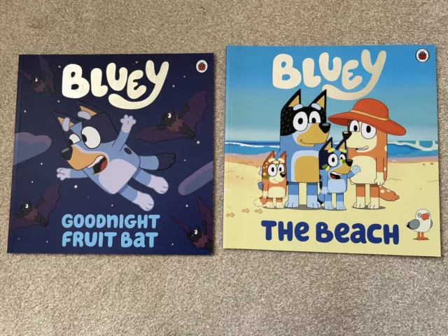 Bluey Books: The Beach And Goodnight Fruit Bat