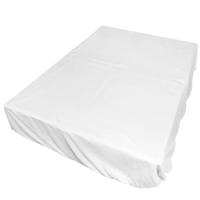 Comfortable Home White Practical White Fitted Sheet Hotel Fitted Sheet