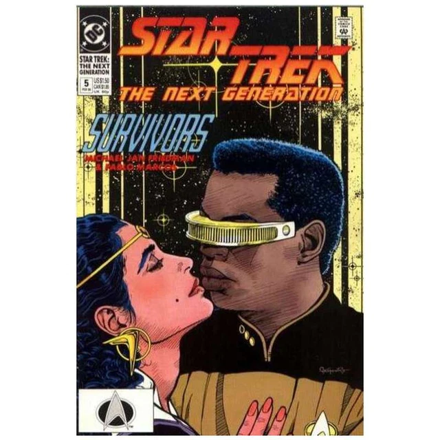Star Trek: The Next Generation (1989 series) #5 in NM minus cond. DC comics [h;