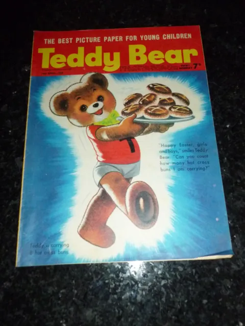TEDDY BEAR Comic - Year 1968 - Date 13/04/1968 - UK Paper Comic