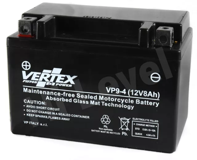 Vertex Battery For Triumph Street Triple 765 RS ABS 2018