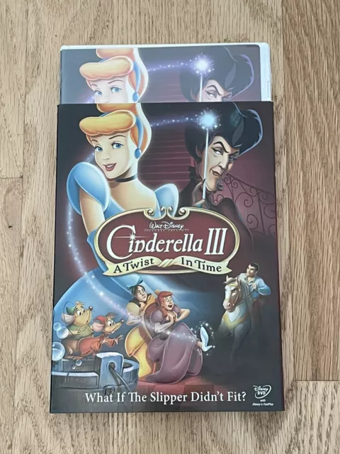Disney CINDERELLA III: A Twist in Time DVD, NEW Sealed, STOCKING STUFFER!
