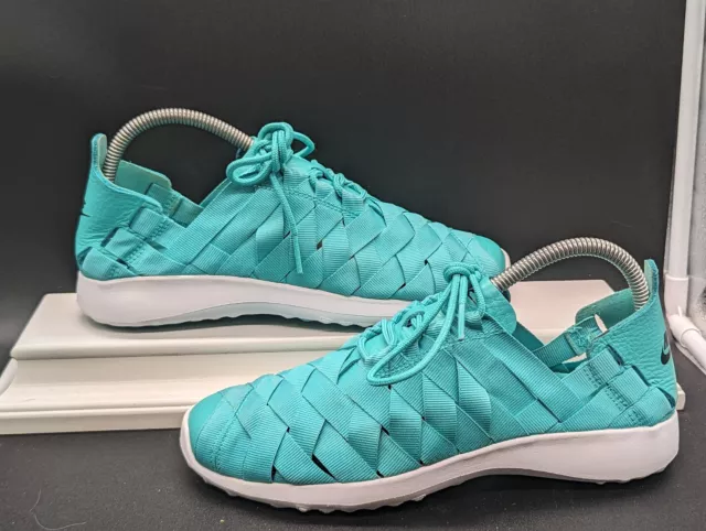 Nike women's Juvenate Woven Elastic Sz 8 Rare Teal CrossFit Runner Trainer