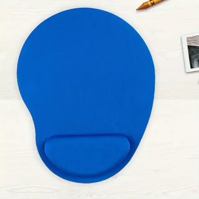 Tappetino Per Mouse Con Supporto Per Polso Soffice Colore blu