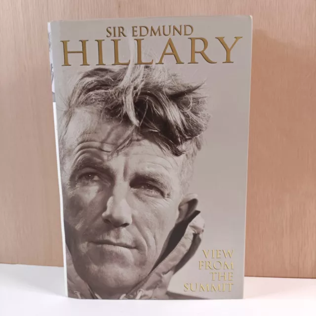 Rare Signed Hardback First Edition, View From The Summit by Sir Edmund Hillary