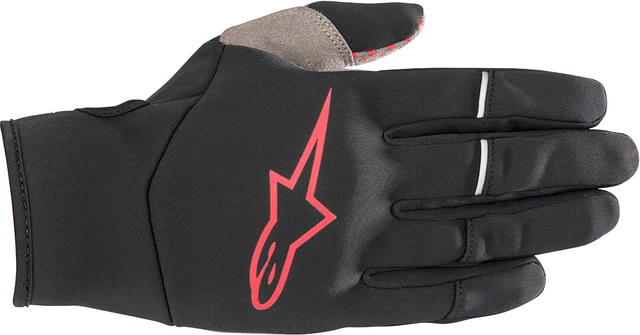 Alpinestars Aspen Pro Wasserdichte Fahrradhandschuhe (Black/Red,2XL)