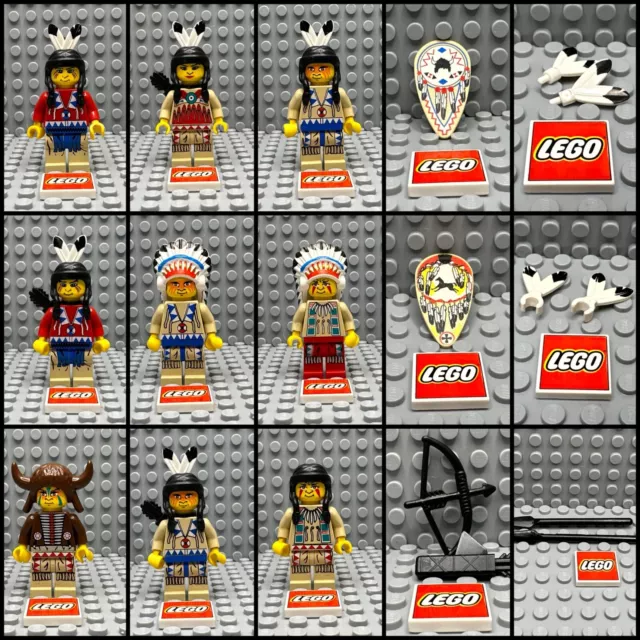 LEGO® Indianer Western Figuren Waffen 6709 6766 6748 6718 - Auswahl