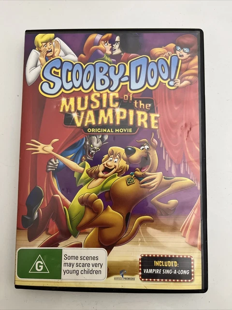 SCOOBY DOO - Music Of The Vampire (DVD, 2012) Region 4 $9.99 - PicClick AU