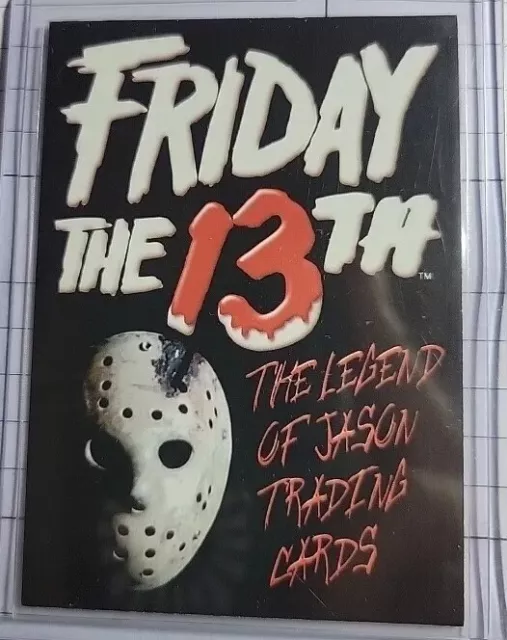 FRIDAY THE 13th LEGEND JASON 2002  CARDS INC. PROMO CARD # P1