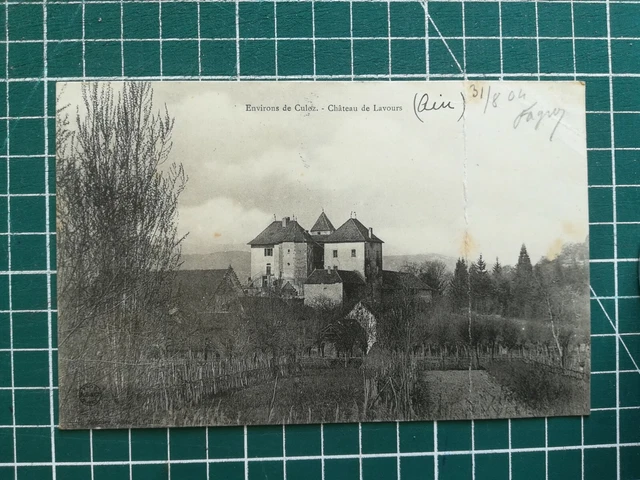 Sc246 CPA Be Circa 1900 Approx. Culoz - 01 - Castle Of Lavours