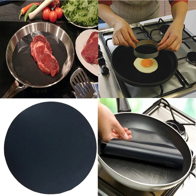 ❤ Delineador de sartén de alta temperatura para freír sin cocina, comedor y bar