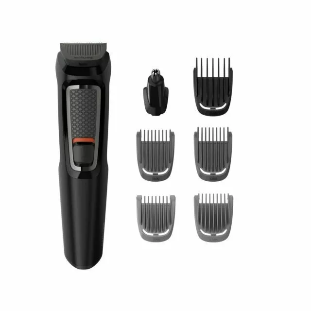 Philips 7-in-1 All-In-One Trimmer, Series 3000 Grooming Kit for Beard & Hair