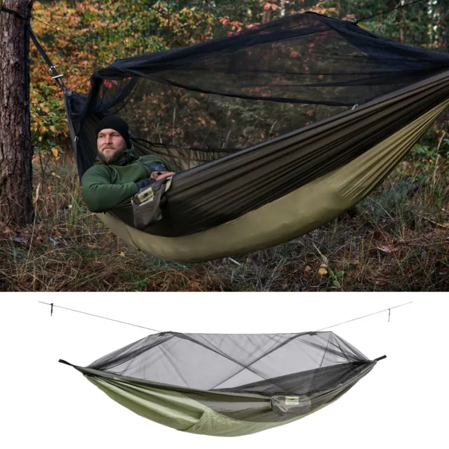 AMAZONAS Hängematte Moskito Traveller Thermo Moskitonetz Outdoor Camping Iso