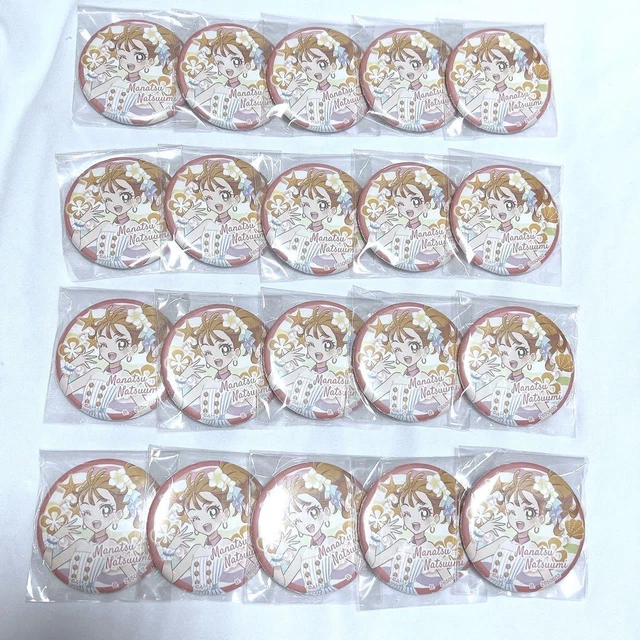 GLITTER FORCE PRETTY Cure Button Badges Tropuri Manatsu Natsumi Dress