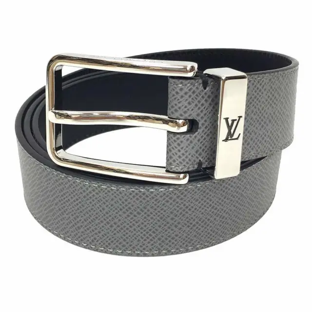 NEW-Louis Vuitton LV SHW Belt 127cm (50 In.) M0107 Damier Graphite