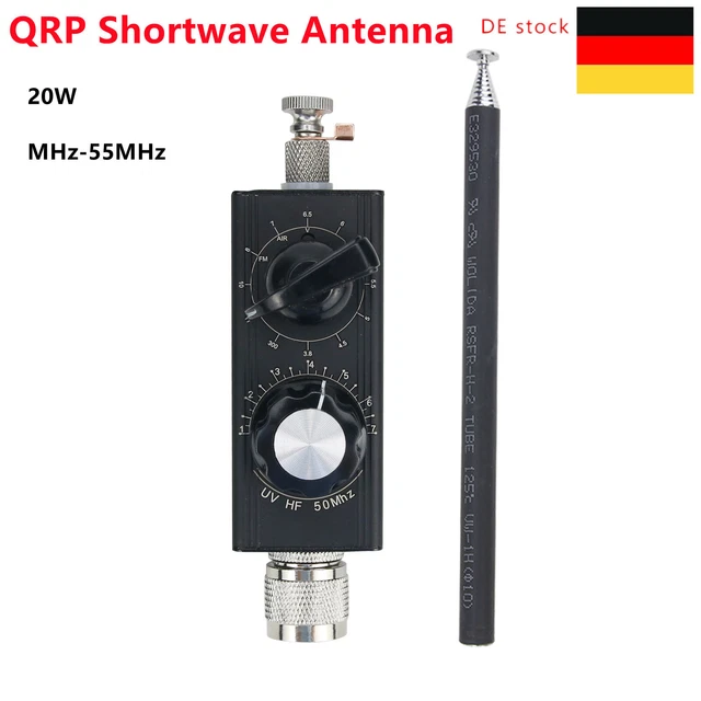 QRP Full Band Tuned Antenna, Full Band Tuned Antenna, QRP