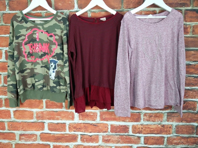 Maglione A Maniche Lunghe Ragazze Età 11-12 Anni Zara Next Maglione Camo 152Cm