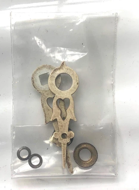 Vintage Clock Hands for Wall/mantel Clock - Matching pair - Clockmakers Spares