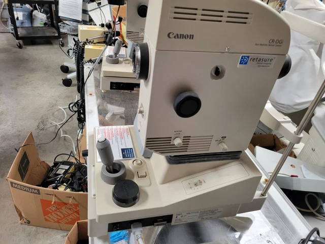 Canon Digital Fundus Retinal Camera CR-DGi as pictured working