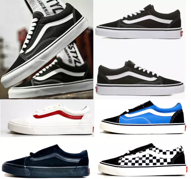 NEU Sportschuhe Unisex 2022Vans Old Skool Sneaker Skate viele Farben Gr.35-45--