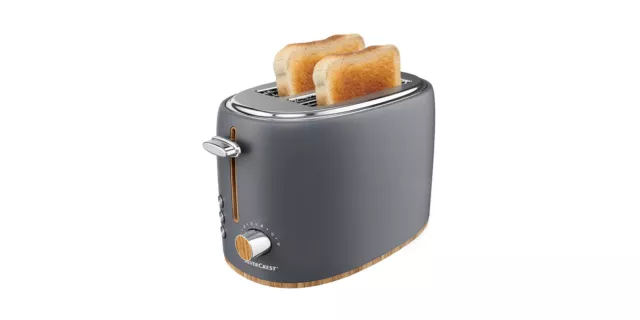 SILVERCREST Doppelschlitz-Toaster »STH 900 A1« grau *B-Ware-Zustand:Gut