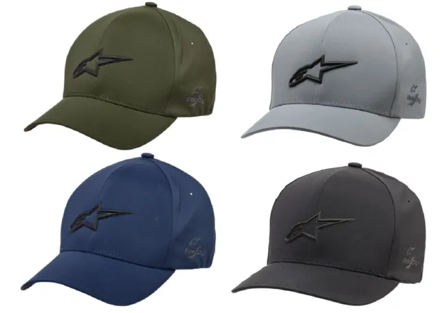 New Alpinestars Ageless Delta Hat Hats Cap Adult Mens Black Charcoal Blue Green