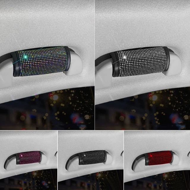 1x Car Interior Door Handle Cover Roof Handrail Armrest Handle Protector Trims