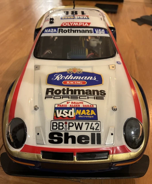 Rc Rally Buggy TAMIYA RC PORSCHE 911 Rothmans Rallye 1/10 Electric 2WD Brushed Buggy £ ...