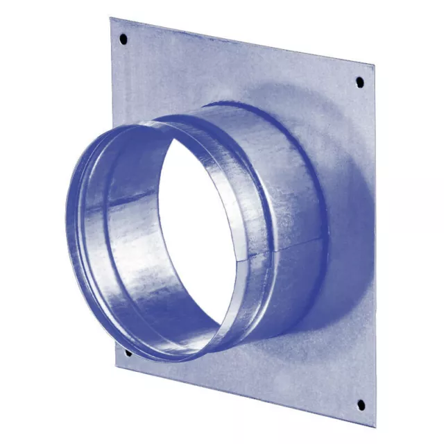 4" 5" 6" 8" 10" & 12" Metal Ducting & Fitting Ventilation - Metal Spigot Plate 2