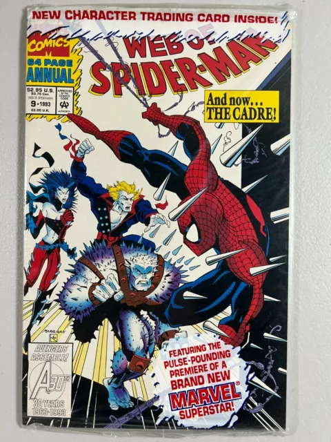 Web of Spider-Man Annual 9 (Marvel, 1993) NM- **Mfg Sealed**